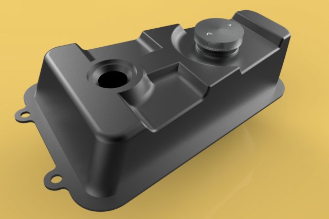 fuel tank motorcycle honda nf 100 3D Model .c4d .max .obj .3ds .fbx .stl .blend 