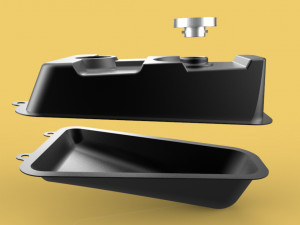 fuel tank motorcycle honda nf 100 3D Model