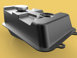 fuel tank motorcycle honda nf 100 3D Model