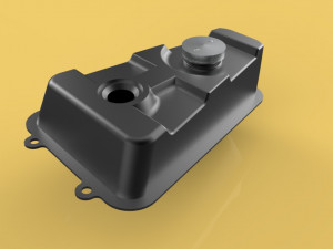 fuel tank motorcycle honda nf 100 3D Model