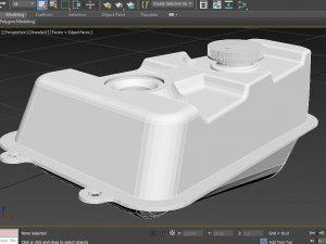 fuel tank motorcycle honda nf 100 3D Model