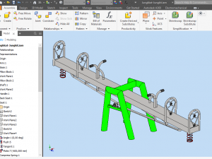 seesaw teeter totter including technical drawings 3D मॉडल