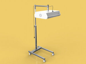 medical infrared physiotherapy lamp 3D 模型