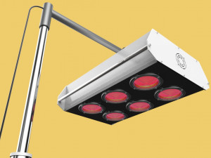 medical infrared physiotherapy lamp 3D 模型