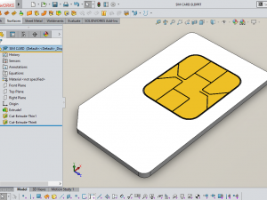 sim card 3D Model