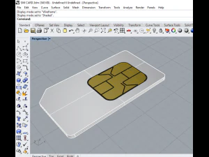 sim card 3D Model
