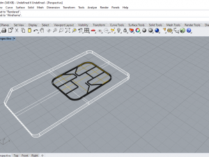 sim card 3D Model