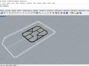 sim card 3D Model