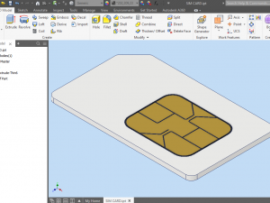 sim card 3D Model