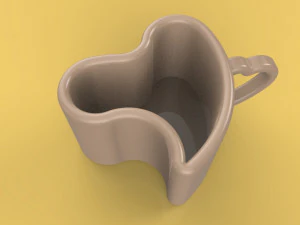love couple mug gift-printable 3D Print Model