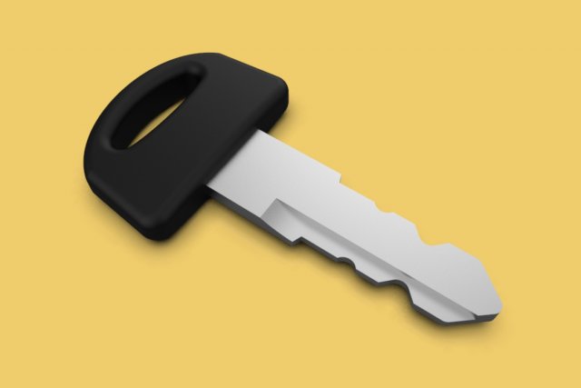 3d motorcycle key 3D Model .c4d .max .obj .3ds .fbx .stl .blend 