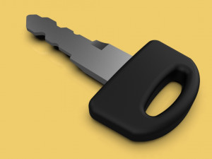 3d motorcycle key 3D Model