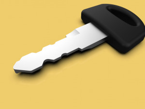 3d motorcycle key 3D Model