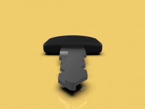 3d motorcycle key 3D Model