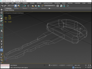3d motorcycle key 3D Model