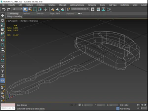 3d motorcycle key 3D Model