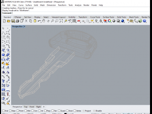 3d motorcycle key 3D Model