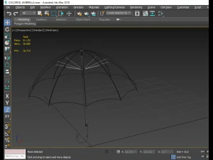 colorful umbrella 3D Model