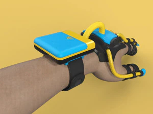 smart glove exoskeleton hand robot 3D Model