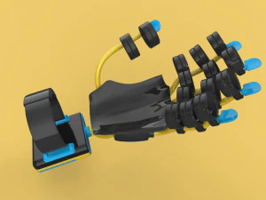 smart glove exoskeleton hand robot 3D Model