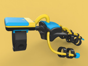 smart glove exoskeleton hand robot 3D Model