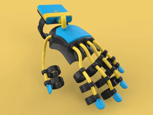 smart glove exoskeleton hand robot 3D Model