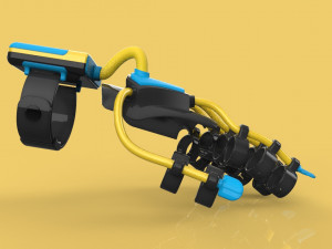 smart glove exoskeleton hand robot 3D Model