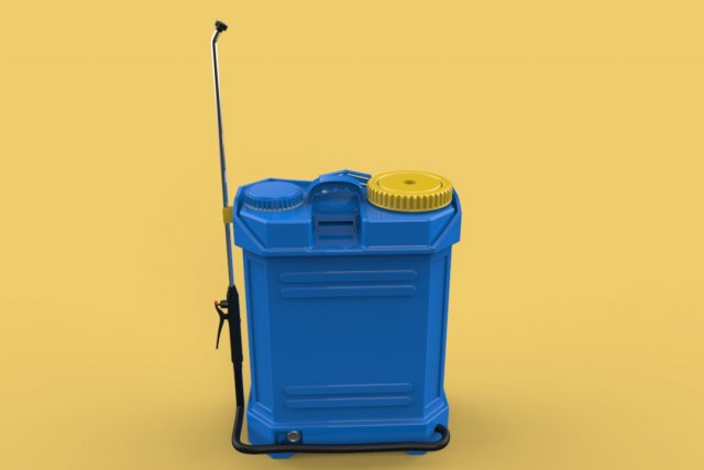 agriculture knapsack sprayer Model 3D .c4d .max .obj .3ds .fbx .stl .blend 