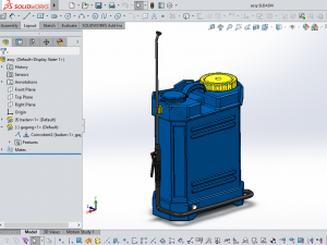 agriculture knapsack sprayer Model 3D