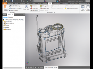 agriculture knapsack sprayer Model 3D