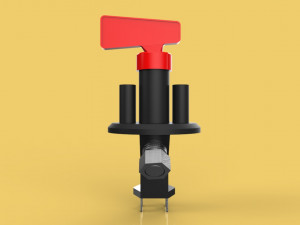 disconnect cut off power kill switch 3D Model