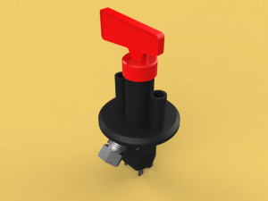 disconnect cut off power kill switch 3D Model