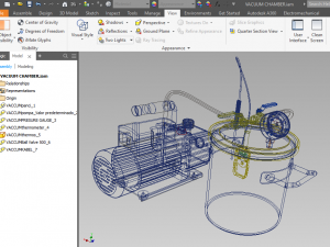 vacuum degassing chamber and pump kit 3D Модель