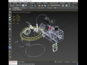 vacuum degassing chamber and pump kit 3D Модель