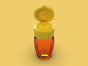 honey bottle jar 3D Model