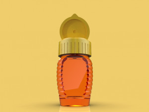 honey bottle jar Model 3D