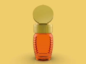 honey bottle jar 3D Model