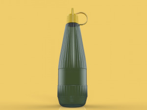 liquid bottle glue packaging 3d 3D मॉडल
