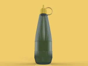 liquid bottle glue packaging 3d 3D Model