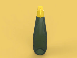 liquid bottle glue packaging 3d 3D Model