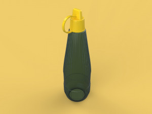 liquid bottle glue packaging 3d 3D मॉडल