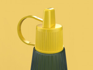 liquid bottle glue packaging 3d 3D मॉडल