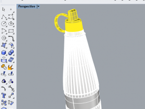 liquid bottle glue packaging 3d 3D मॉडल
