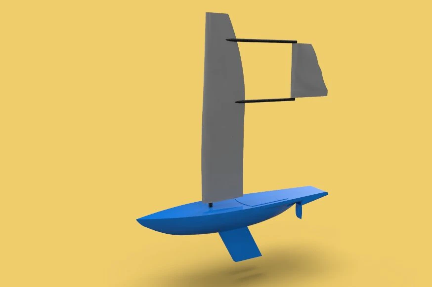 surfing sailing yacht ship boat 3D Model .c4d .max .obj .3ds .fbx .stl .blend 