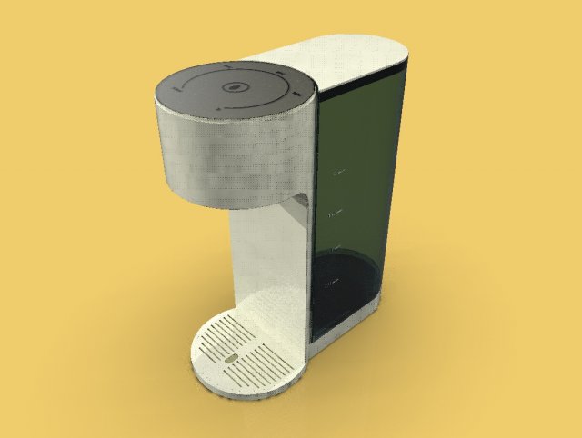 3d yunmi water dispenser purifier youpin viomi model 3Dモデル .c4d .max .obj .3ds .fbx .stl .blend 