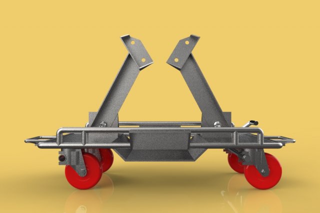 vehicle automotive moving jack dolly car 3D Model .c4d .max .obj .3ds .fbx .stl .blend 