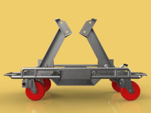 veículo automotivo mudança jack dolly carro Modelo 3D