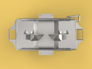 vehicle automotive moving jack dolly car 3D Model