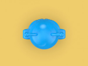 cute baby rattle teether toy bee wasp 3D मॉडल