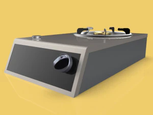 kitchen burner gas stove oven cooking 3D Model